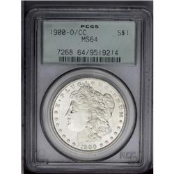 1900-O/CC S$1 MS64 PCGS. VAM-12. A Top 100 Variety. De
