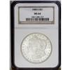 Image 1 : 1900-S S$1 MS64 NGC. Lustrous, essentially untoned sur