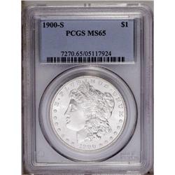 1900-S S$1 MS65 PCGS. Uncommonly well struck for this