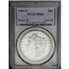 1901-O S$1 MS66 PCGS. Fully lustrous surfaces are near