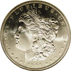 1904-O S$1 MS67 S NGC. This is an incredible example
