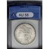 1904-S S$1 AU58 ANACS. The surfaces of this near-Mint