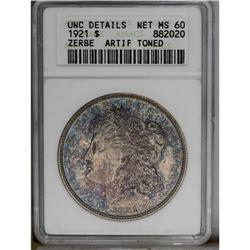 1921 S$1 MORGAN NG ANACS.From The Indiana Undertaker