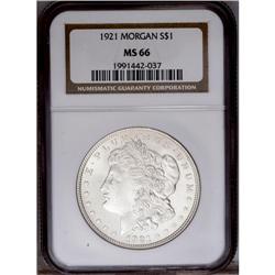 1921 S$1 MS66 NGC. A very well struck example of this