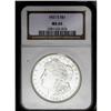 Image 1 : 1921-S S$1 MS65 NGC. Frosty and untoned, with bold str