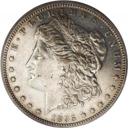 1895 S$1 PR50 PCGS.From The Steve Glenn Collection.