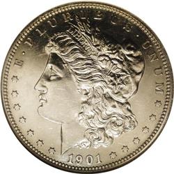 1901 S$1 PR62 NGC. During this period of time, the Min