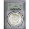 Image 1 : 1928 S$1 MS64 PCGS. A shimmering, untoned example that