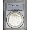 Image 1 : 1928-S S$1 MS64 PCGS. Deep russet-gray and amber tonin