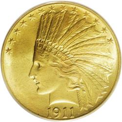1911 $10 MS67 PCGS. The appeal of the 1911 is twof
