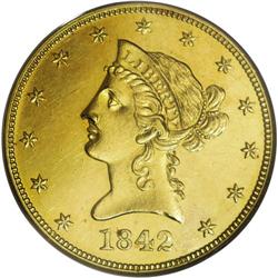 1842-O $10 AU58 PCGS. If only all 1840s O-mint eagles