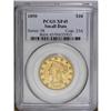 Image 1 : 1850 $10 Small Date XF45 PCGS. A rare logotype variety