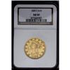Image 1 : 1856-S $10 AU50 NGC.From The Steve Glenn Collection.
