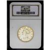 Image 3 : 1858-S $10 AU55 NGC. A sharply struck coin that retain