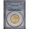 Image 1 : 1871-S $10 VF20 PCGS. Although well circulated, some h