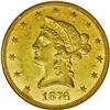 Image 1 : 1876 $10 AU58 NGC.From The Steve Glenn Collection.