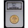 Image 1 : 1886-S $10 MS63 NGC. Rich orange-gold luster with shar
