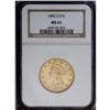 Image 3 : 1892-S $10 MS63 NGC. Fully lustrous surfaces with rich