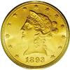 Image 1 : 1893 $10 MS64 PCGS. Honey-gold surfaces display cartwh