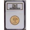Image 3 : 1893 $10 MS64 NGC. A semi-prooflike representative wit