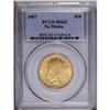 Image 1 : 1907 $10 No Motto MS62 PCGS. Popular first year of iss
