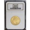 Image 1 : 1910-D $10 MS62 NGC. Apricot-gold surfaces yield a few