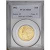 Image 1 : 1932 $10 MS63 PCGS. Potent lemon-gold luster illuminat