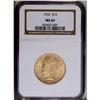 Image 1 : 1932 $10 MS64 NGC. Apricot-gold surfaces display nice
