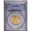 Image 1 : 1932 $10 MS64 PCGS. Nicely struck on the devices, and