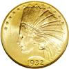 Image 1 : 1932 $10 MS64 NGC. The 1932 Indian eagle is the single