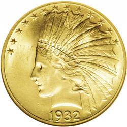 1932 $10 MS64 NGC. An always popular issue that, as th