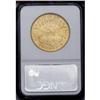 Image 2 : 1873 $20 Open 3 AU58 NGC. This lustrous double eagle s