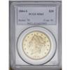 Image 3 : 1884-S $20 MS63 PCGS. Well frosted with pale orange ac