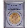 Image 1 : 1889 $20 MS62 PCGS. Boldly struck and highly lustrous