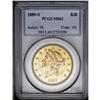 Image 3 : 1889-S $20 MS63 PCGS. While not especially difficult i
