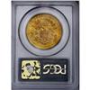 Image 4 : 1895 $20 MS64 PCGS. Virtually unobtainable as a Gem, t