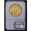 Image 2 : 1897-S $20 MS63 NGC. Radiant bloom circles the devices