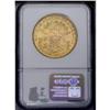 Image 2 : 1898-S $20 MS63 NGC. The olive-gold surfaces display f