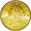 Image 1 : 1898-S $20 MS64 PCGS. This is a gorgeous near-Gem exam