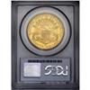 Image 2 : 1899-S $20 MS63 PCGS. Apricot-gold surfaces display li