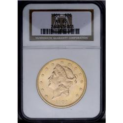 1901 $20 MS63 NGC.From The Steve Glenn Collection.