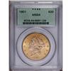 Image 1 : 1901 $20 MS64 PCGS. One of the more common dates in th