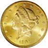 Image 1 : 1901 $20 MS65 NGC. A wonderful example of an early 20t