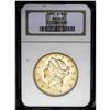 Image 3 : 1902-S $20 MS63 NGC. Rich golden color accompanies mod