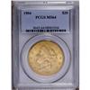 Image 1 : 1904 $20 MS64 PCGS. Satiny apricot-gold surfaces radia