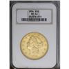 Image 1 : 1904 $20 MS64 NGC. Holding this coin under a lamp, the
