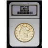 Image 3 : 1906-S $20 MS63 NGC. An attractive reddish-golden exam