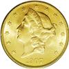 Image 1 : 1907-S $20 MS63 PCGS. The final issue of the Liberty H
