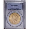 Image 3 : 1907-S $20 MS63 PCGS. The final issue of the Liberty H
