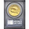 Image 4 : 1907 $20 High Relief, Wire Rim MS64 PCGS. Bright yello